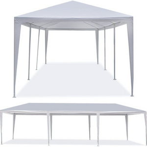 10'x30' Heavy Duty Canopy Gazebo Outdoor Party Wedding Tent Pavilion with 6 Removable Side Walls