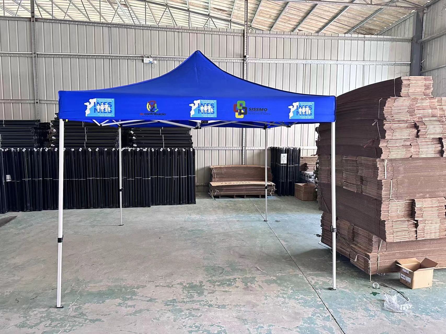 10x10ft custom logo printed 10x10 automatic pop up canopy tent advertising exhibition canopy tent 3*3m