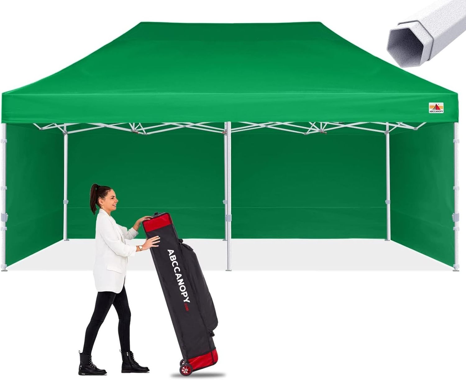 ABCCANOPY Canopy Tent Canopy 10x20 Pop Up Canopies Commercial Tents Easy Pop-up Instant Shelter