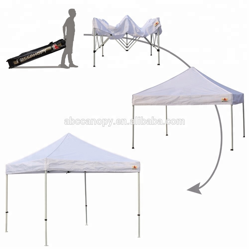 ABCCANOPY 10x10 ft Wholesale 3x3m Waterproof 10ft x 10ft Pop Up Folding Canopy Tent Trade Show For Trading Tent