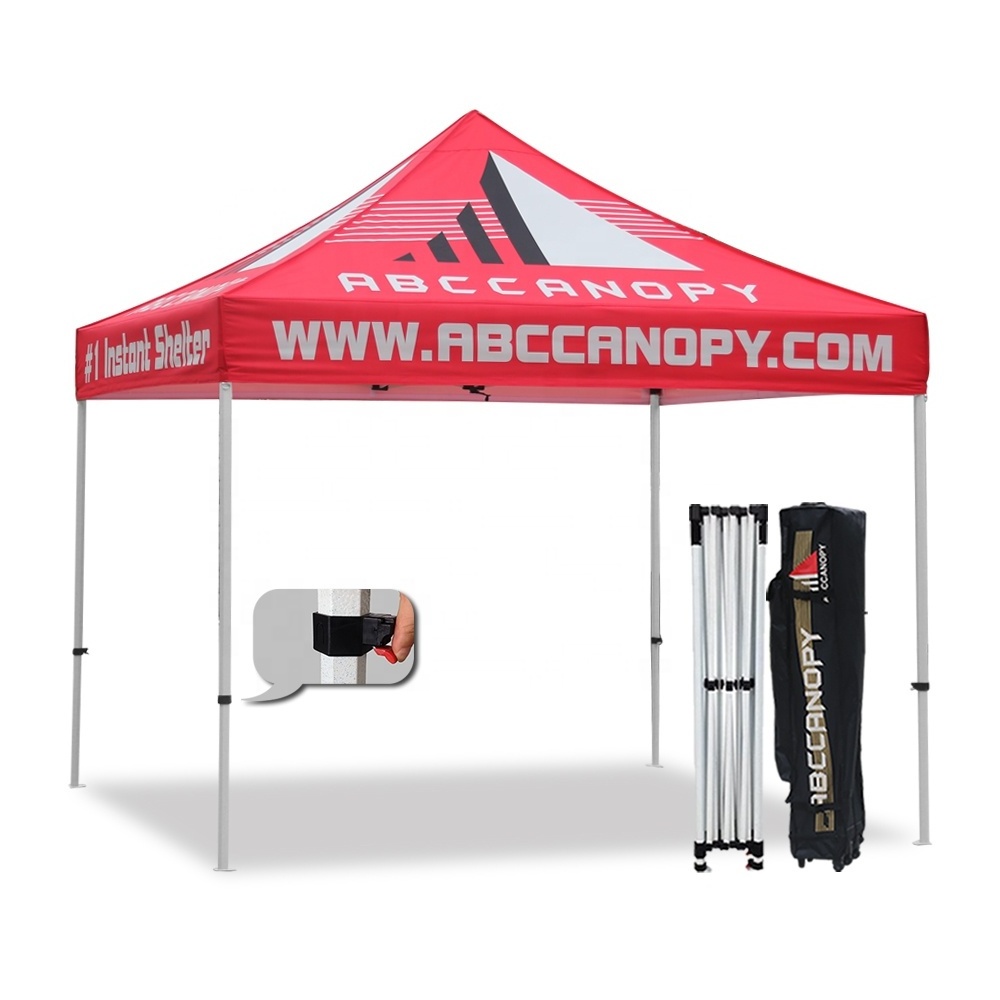 ABCCANOPY 10x10ft Custom Logo Trade Show Factory 10x10 Pop Up Event Canopy Tent With Custom Print  Of Low Price