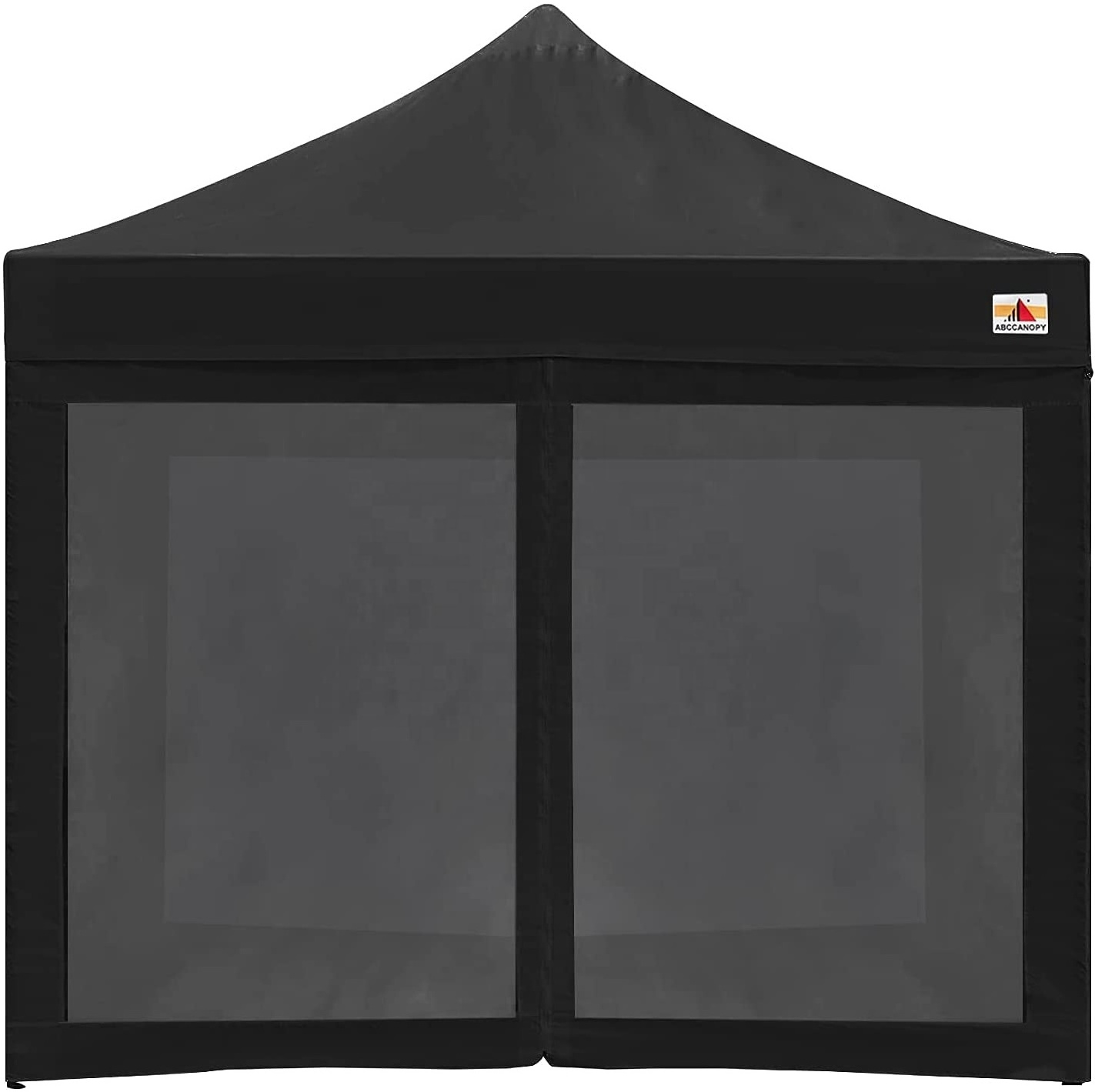 ABCCANOPY Mesh Sidewalls Mosquito Netting for 10' x 10' Pop-Up Tent Canopy Black