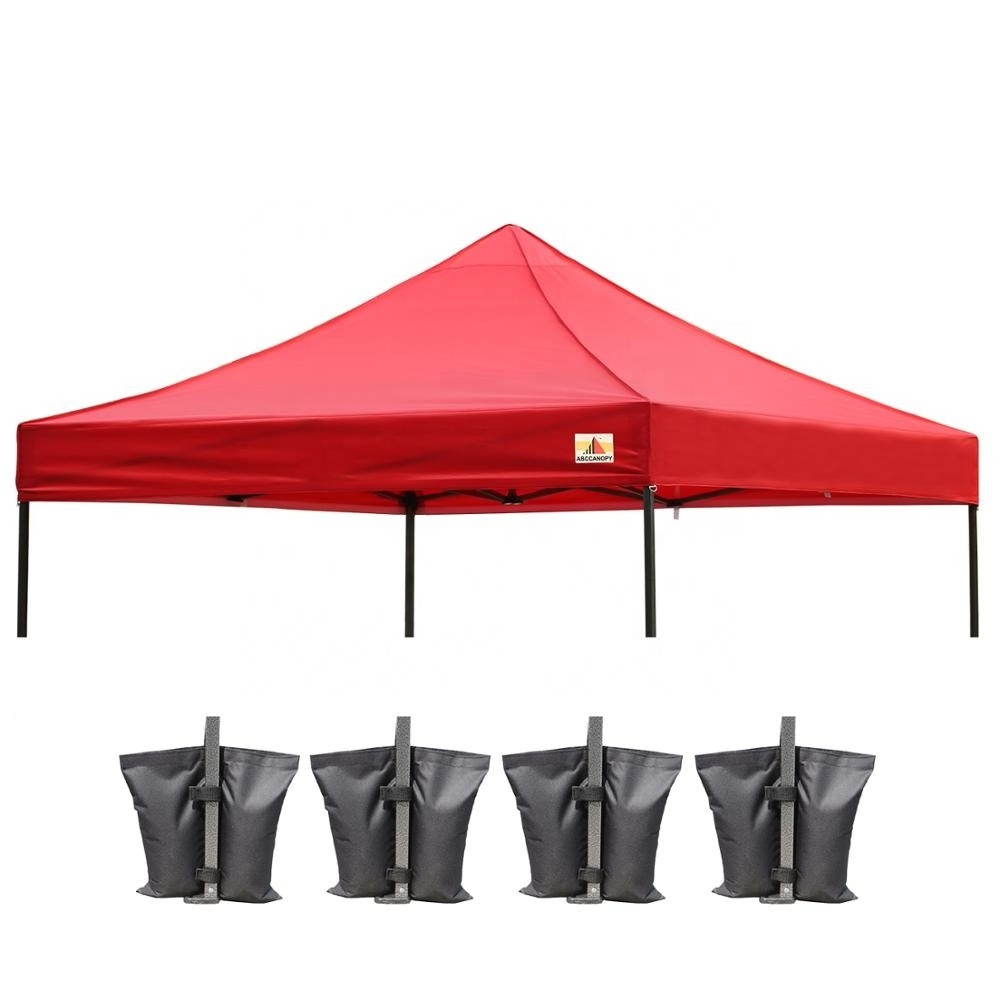 10x10 ABCCANOPY Gazebo Replacement Canopy Top Cover with Weights Bags Red Muti Color Option  18colors