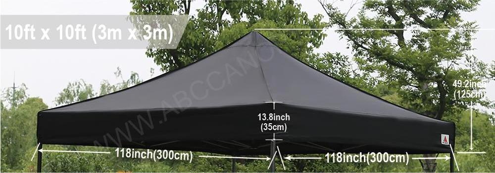 Outdoor Grill Gazebo Canopy Replacement The+replacements 10x10 Black with Sand Bag