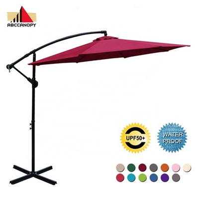 ABCCANOPY 10ft hanging umbrella outdoor garden furniture parasols umbrellas