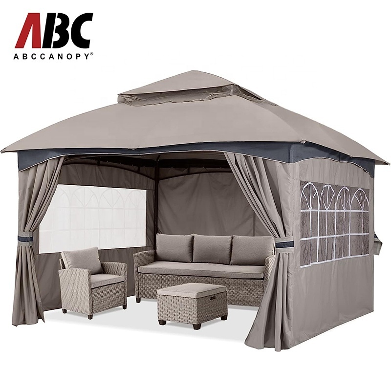 ABCCANOPY Gazebo Da Giardino Padiglione Copertura Terrazza Tetto ca Altany Zamkniete Pergola-Pavillons Cenador de Jardin Gazebo