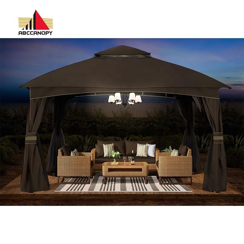 ABCCANOPY 10x10ft Mosquito Netting For Patio Camping gazebo Gartenpavillon Gazebo Patio Gazebos De Patio Pawilon Ogrodowy