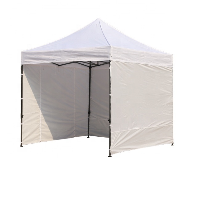 ABCCANOPY Ez Pop Up Canopy Tent with Sidewalls 10x10 Commercial -Series, White