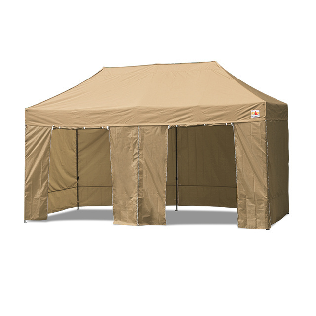 600d 3x6 ez  trade show folding mosquito net pop up heavy duty canopy marquee tent sports with 6 sidewalls