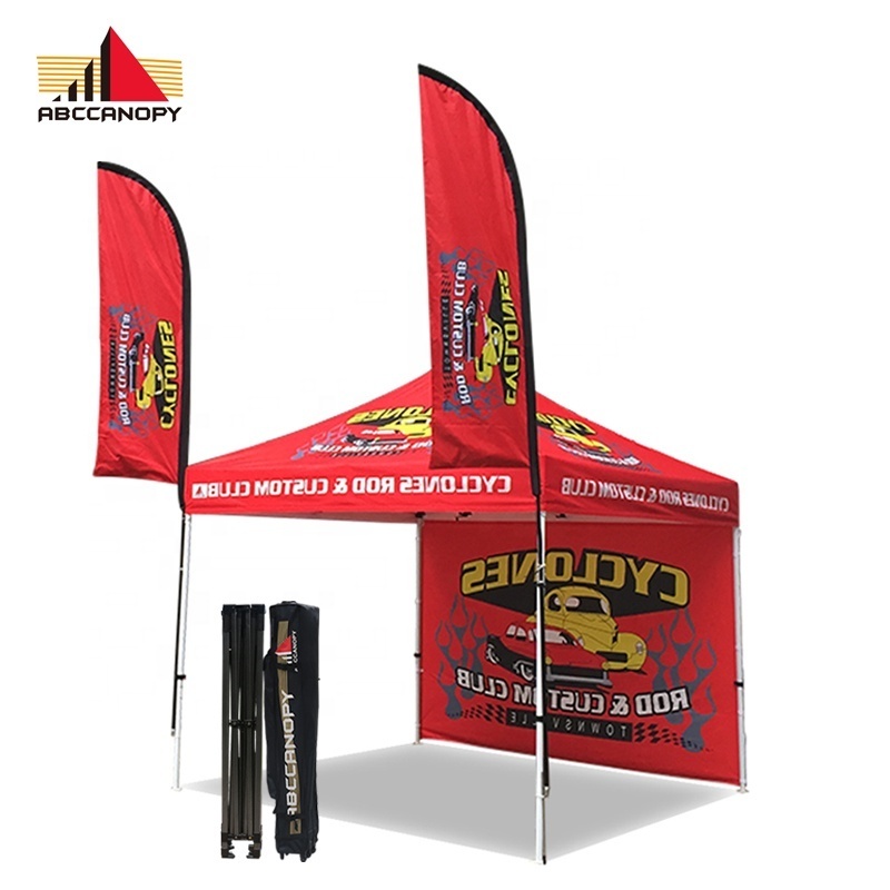 Custom printed sale large portable gazebo tents 10x10 trade show tent