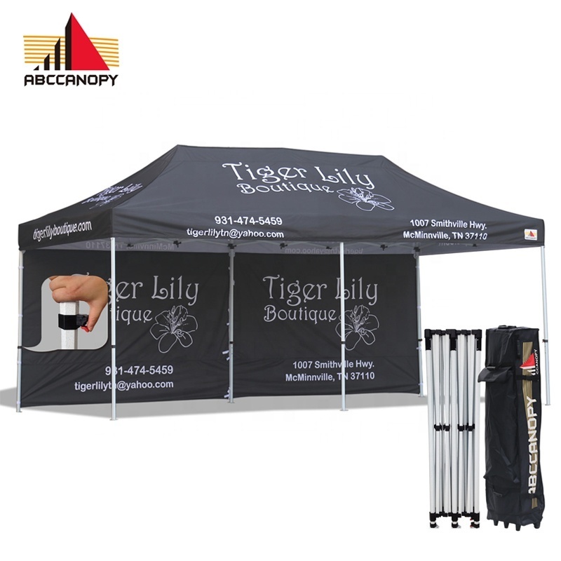 Pop Up Gazebos and Branded Marquees 3x6 custom pop up tent for events