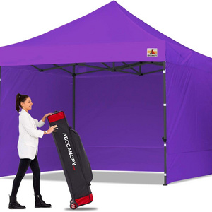 outdoor folding easy ez up event 10x10 pop up Steel frame gazebo canopy trade show tent