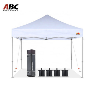 ABCCANOPY 10x10 Aluminum Folding Tent Canopy Octagon Promotional Barnums Pliants M2 Flame RetardantTaitettava Teltta