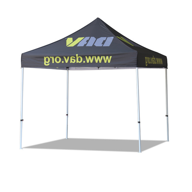 Custom Printed Commercial Promotion Gazebo Pop Up Canopy Tent With Wheeled Bag Packaging Instant Outdoor Canopy Replacement Top