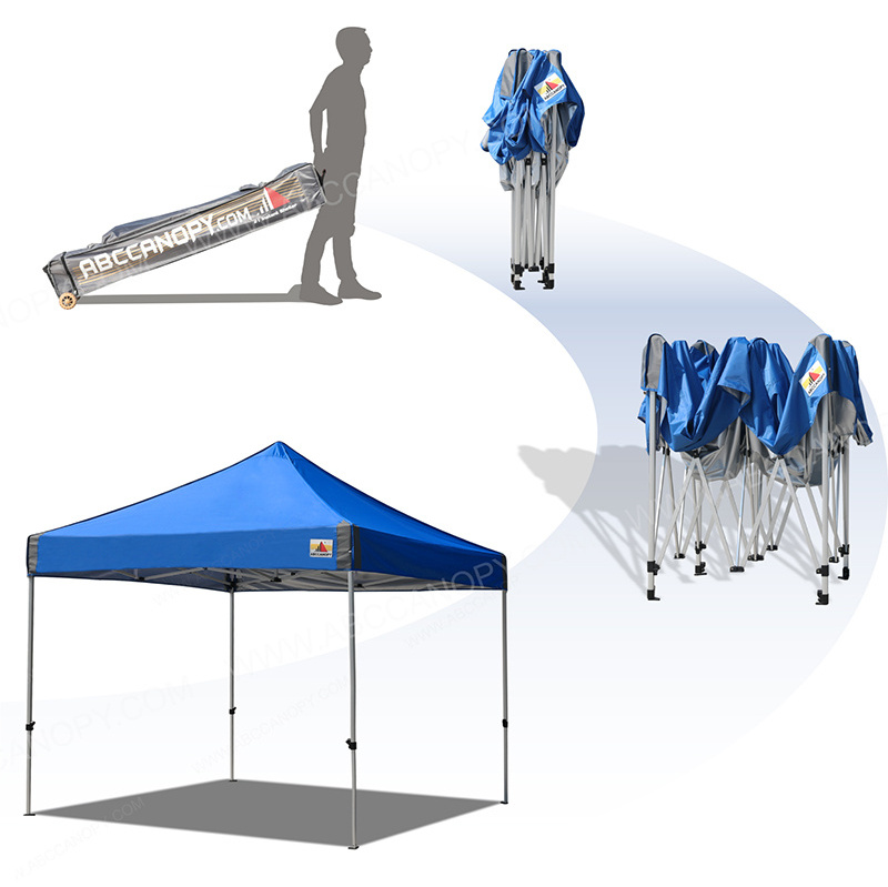 ABCCANOPY 10x10 Feet Pop Up Canopy Tents 10*10ft 10 x 10 Hot Sale Outdoor Aluminum Trade Show Tent With Sidewalls