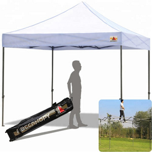 ABCCANOPY 3x3 Metal Pop Up 10x10ft 10x10 Waterproof Folding Canopy Stretch Tent Garden Gazebo Canopy Shelter