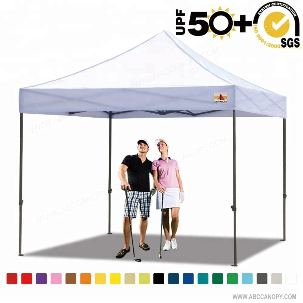 ABCCANOPY 10x10 ft Wholesale 3x3m Waterproof 10ft x 10ft Pop Up Folding Canopy Tent Trade Show For Trading Tent