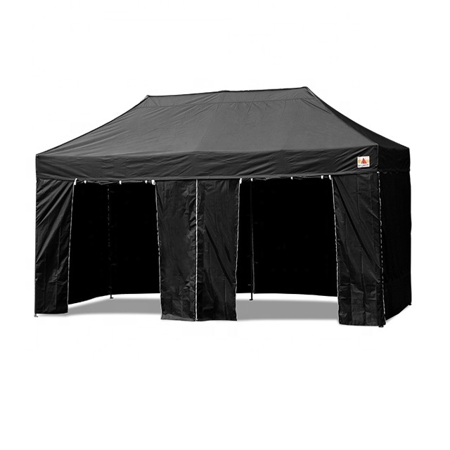 anti water waterpruf folding 3x6m exhibition portable pop up canopy steel fold tent gazebo