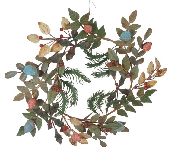 CHRISTMAS DECORATIVE FLOWER BUNCH WREATH CHRISTMAS HANGING DECORATION FOR PARTY INDOOR AND OUTDOOR DECOR