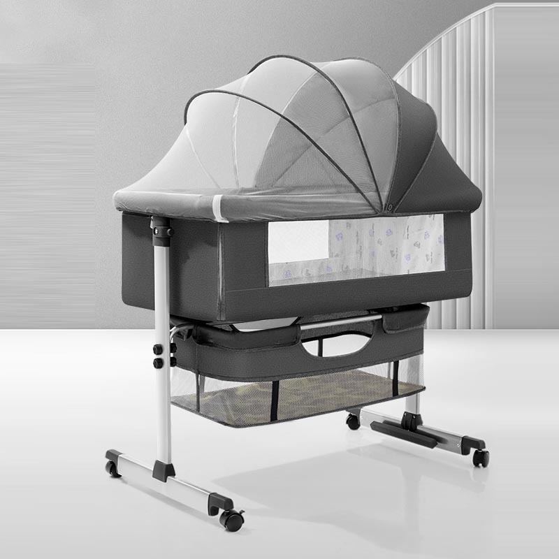 2023 Hot Seller Foldable Bedside Crib multi-functional Baby Bassinet 3 in 1 Baby Bed Comfortable Beside Cot Baby