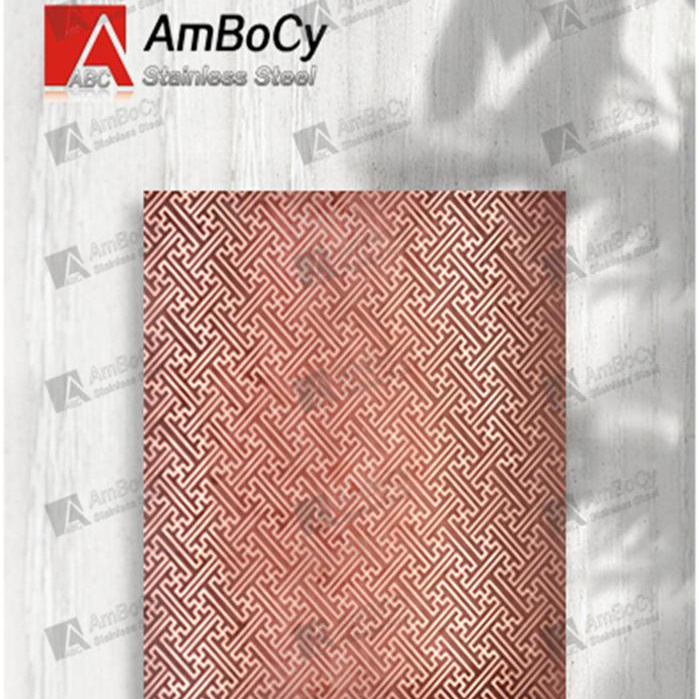 201 304 316l 410 430 Stainless Steel Sheet /Plate Customized Pattern Etched Decorative Stainless Steel sheet Supplier