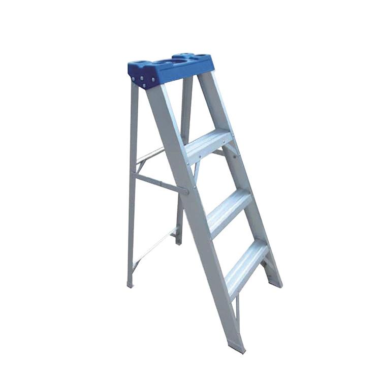 3 Step Folding Aluminum Stair Work Platform Ladder Portable Stair Ladder Rlb03