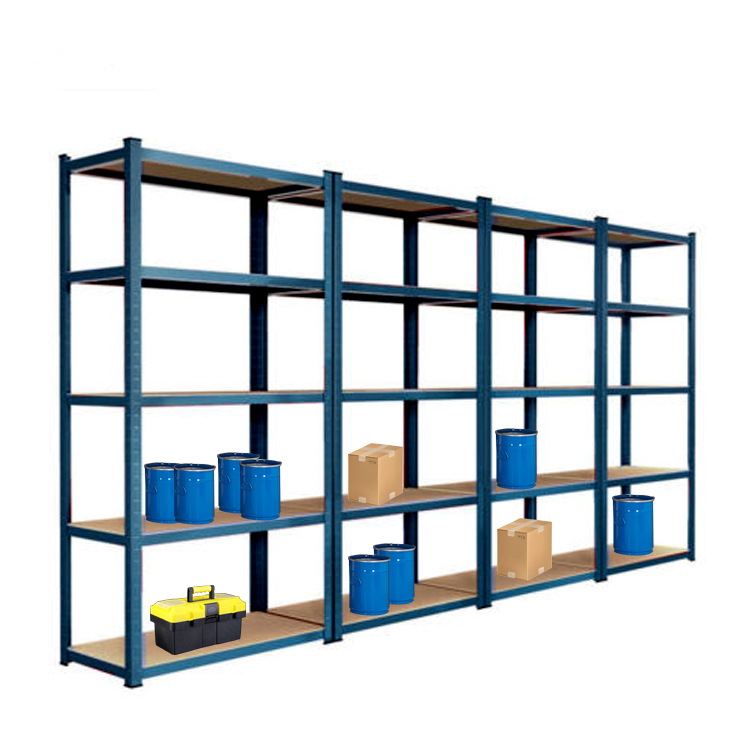 China Supplier Direct Sale Racks Metal Shelves Garage Boltless 5 Tier Rack Racking Steel Shelving for Storage