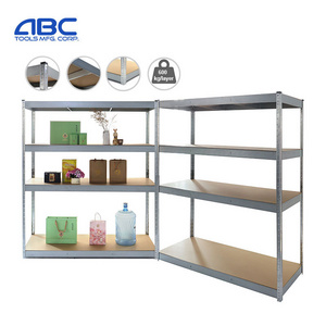 4 Tier Estantes De Metal Boltless Organizer Shelves Storage Shelving Unit Rack For Home Garage