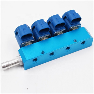 ABD-4 Cylinder LPG CNG Replace OMVL Gas Injector Rail by Digitronic Lpg Injector Rail type 4-cylinder 3-ohm