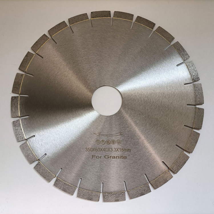 Silent tools circular 350mm bridge 14 inch granite cutter cutting diamond saw blade for granite disk