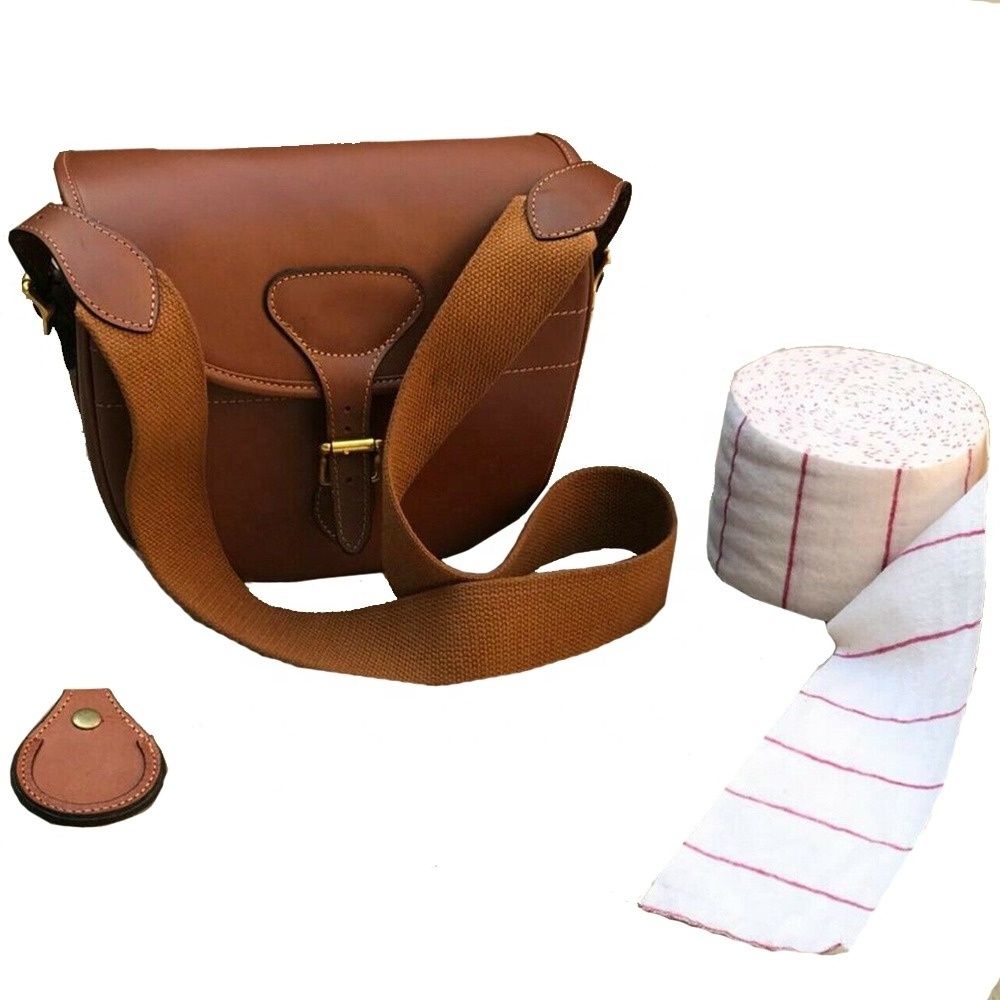 Cartridge Bag Clay Bag Pure gran leather