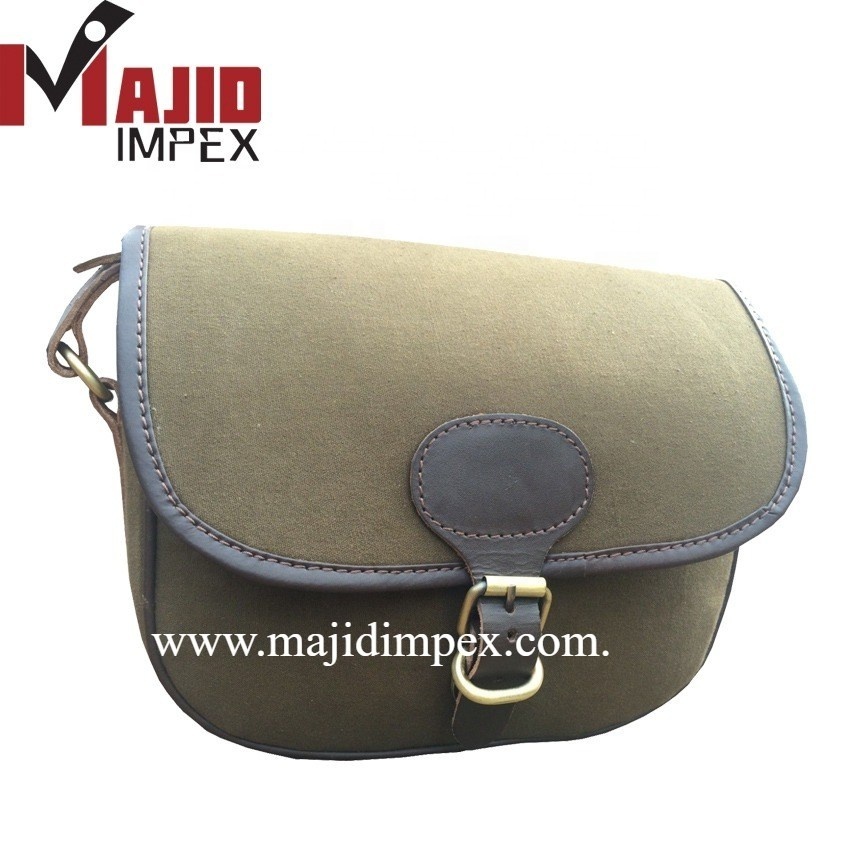 High Quality Leather  Cartridge bag Holder Speed Loader Hunting Bag available in good price