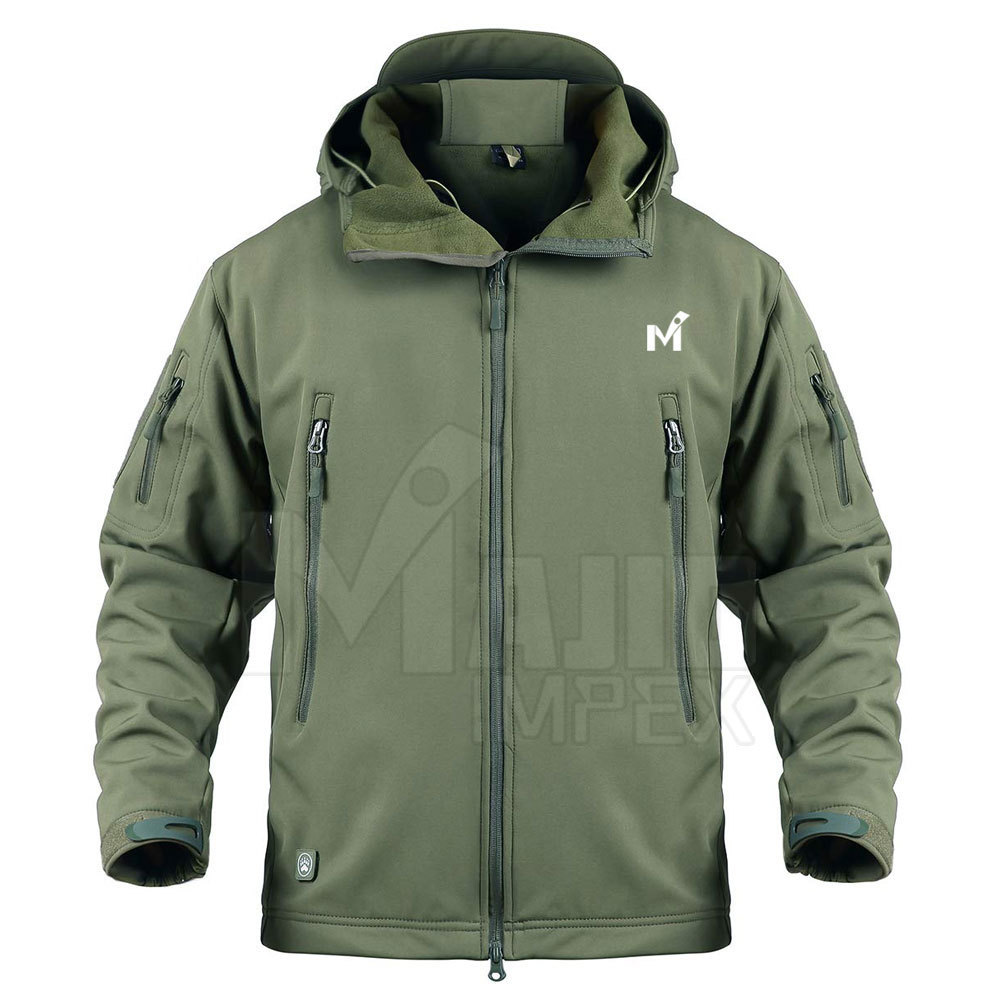 Top Quality New Outdoor Fleece Jacket Tactical Man Thermal Polar Hooded Outerwear Coat Clothes Jacket