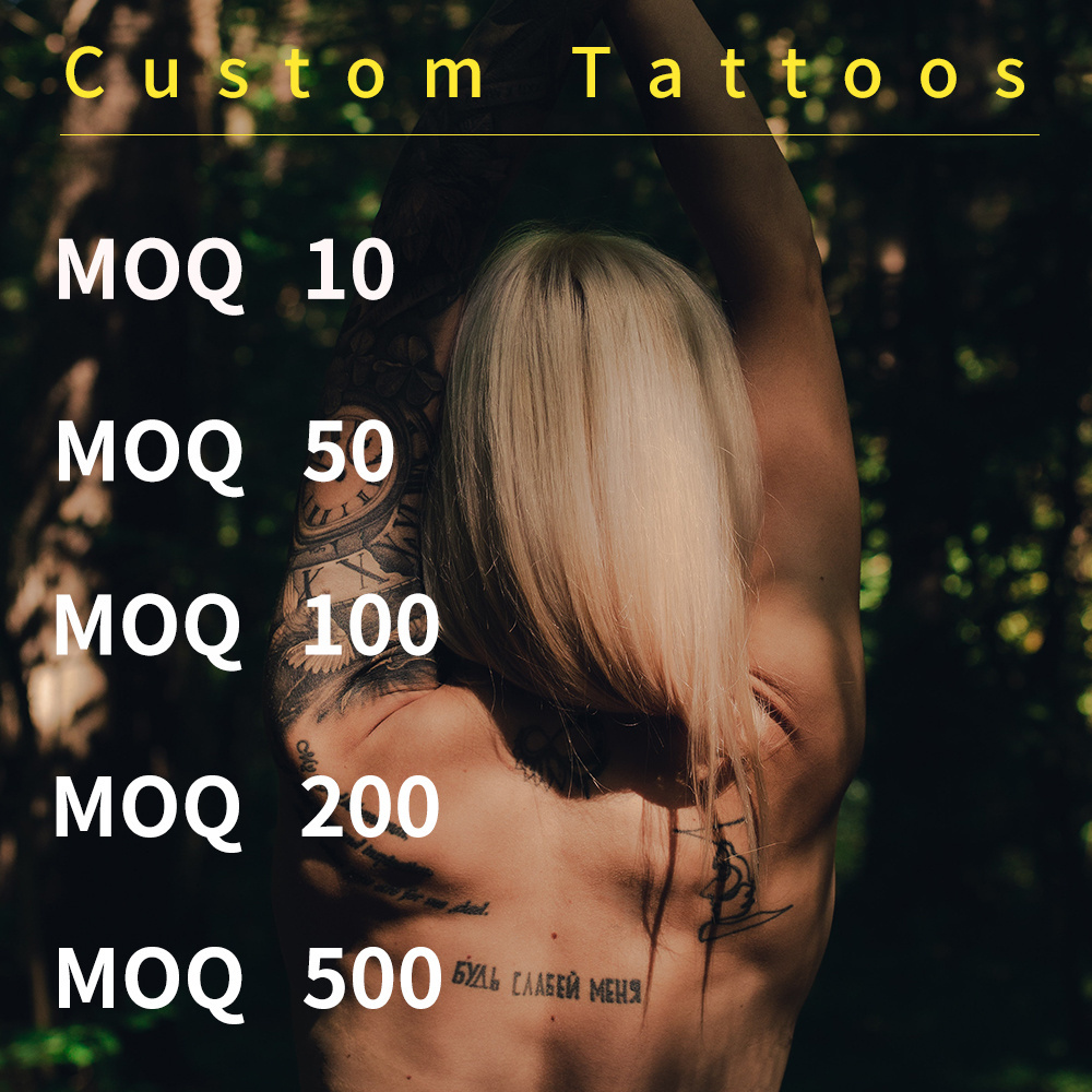 Romantic cherry blossoms flower tato Arm henna tattoo sticker for man women body Water Transfer Temporary arm tattoo stickers