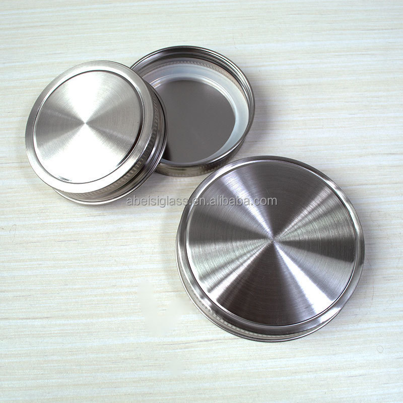 70 Mm 86mm Stainless Steel Mason Jar Canning Lids