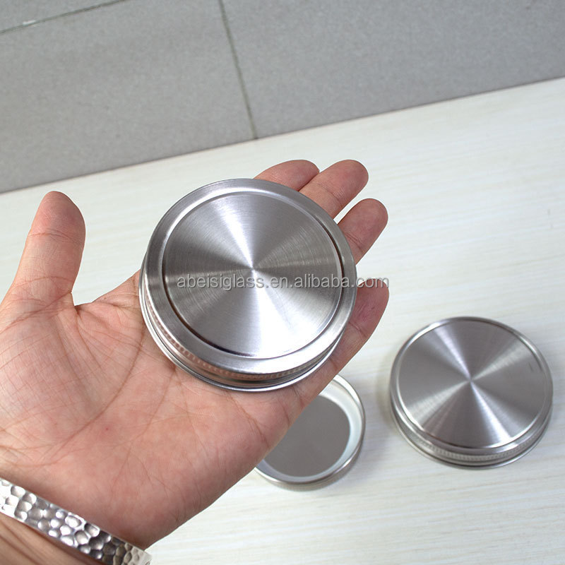 70 Mm 86mm Stainless Steel Mason Jar Canning Lids