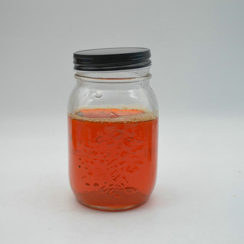 fermenting frutta del prato glass mason jar with metal lid