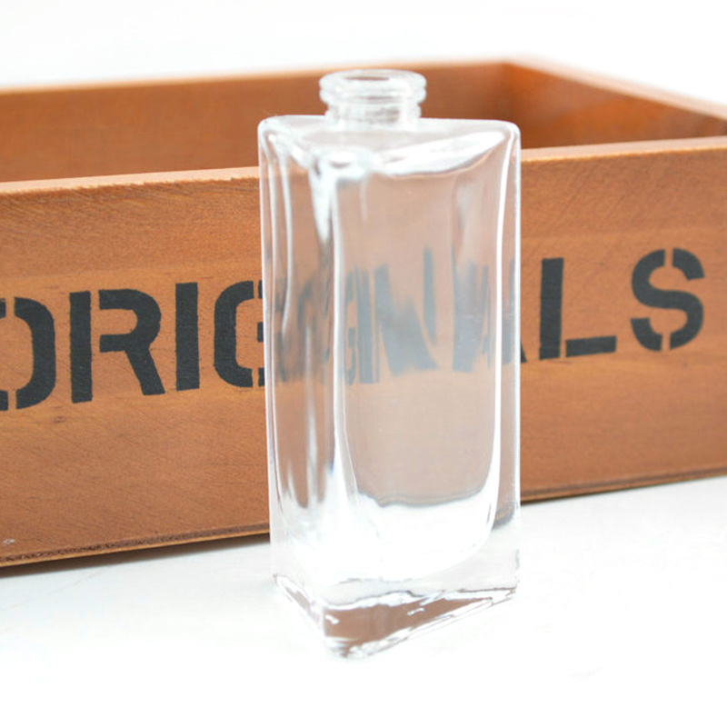 wholesale 33ml triangle perfume bottles glass perfume spray bottle