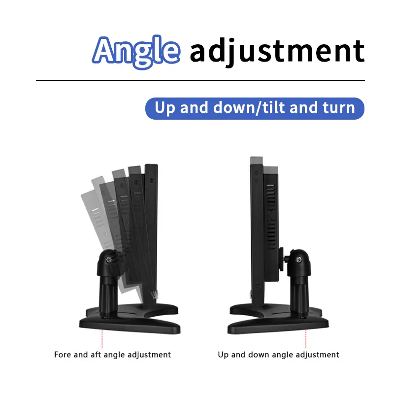 Industrial Monitor 10.1 Inch Lcd Monitor Water resistant 1280x768 CCTV Monitor BNC H-DMI VGA