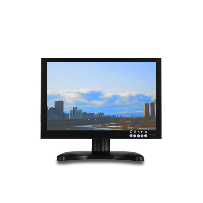 10.1 inch HD LCD Monitor EDP wide screen IPS screen BNC waterproof outdoor use CCTV monitor