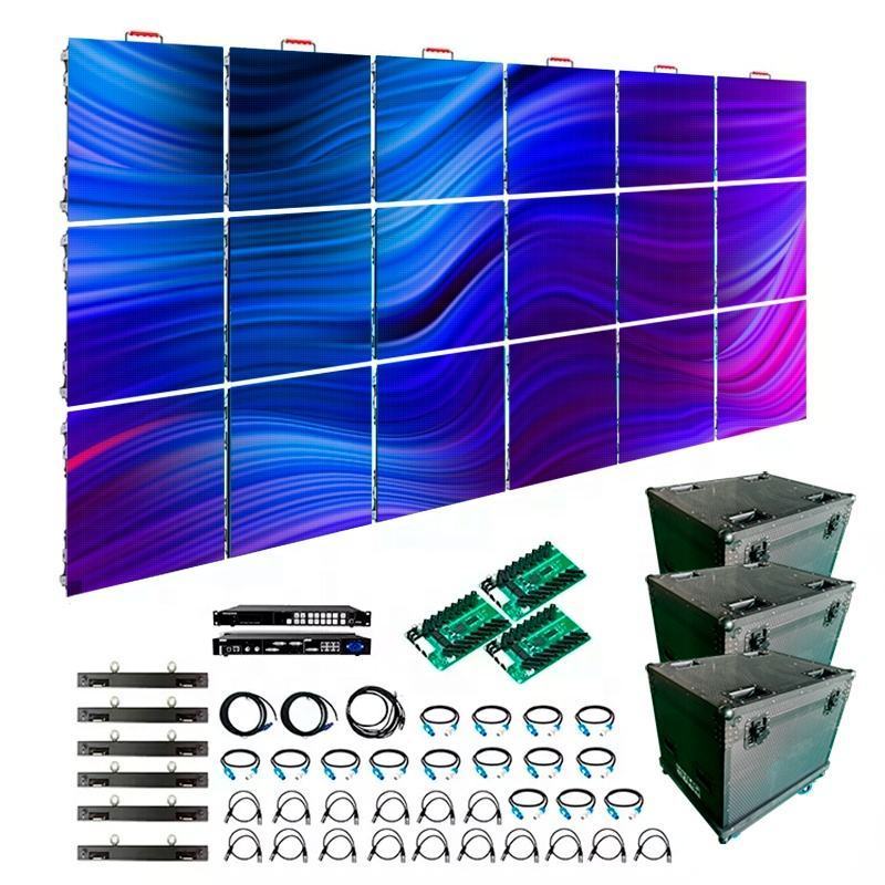 Wholesale Full Color LED Screen p3.91 Outdoor Rental Led Display  500 X 500mm Ledwall exterior p4 pantalla led