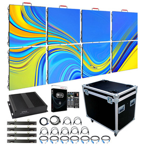 500x500 mm Indoor Outdoor P2.6 P2.9 P3.91 P4.8 Stage Background Led Video Wall Seamless Splicing Rental Led Display Screen