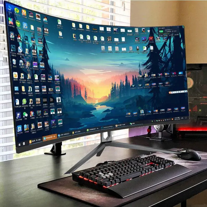 OEM 19 20 21.5 22 24 27 32 Inch PC led Gamer Borderless Display Monitors 144HZ 165HZ Computer Desktop Gaming 2K 4K lcd Monitor