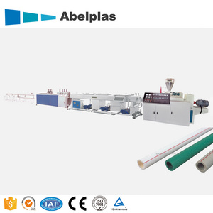 Plastic Pipe Extrusion Line factory price plastic pipe making machine for PPR PP PPB PPC PE RE resin