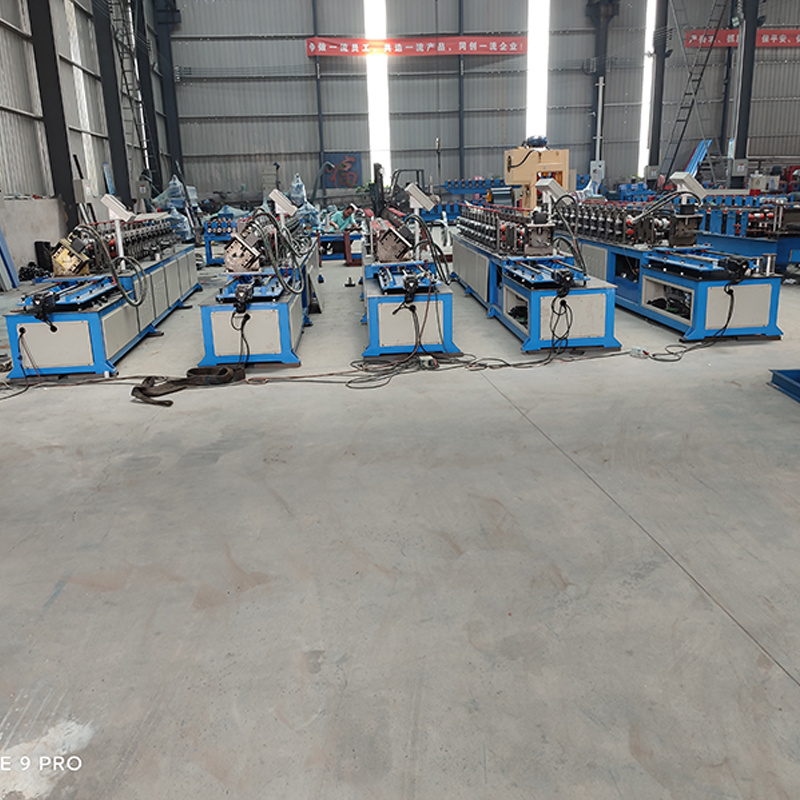 Aluminium steel metal roof trim edge roll forming machine v angle roof drip edge machine