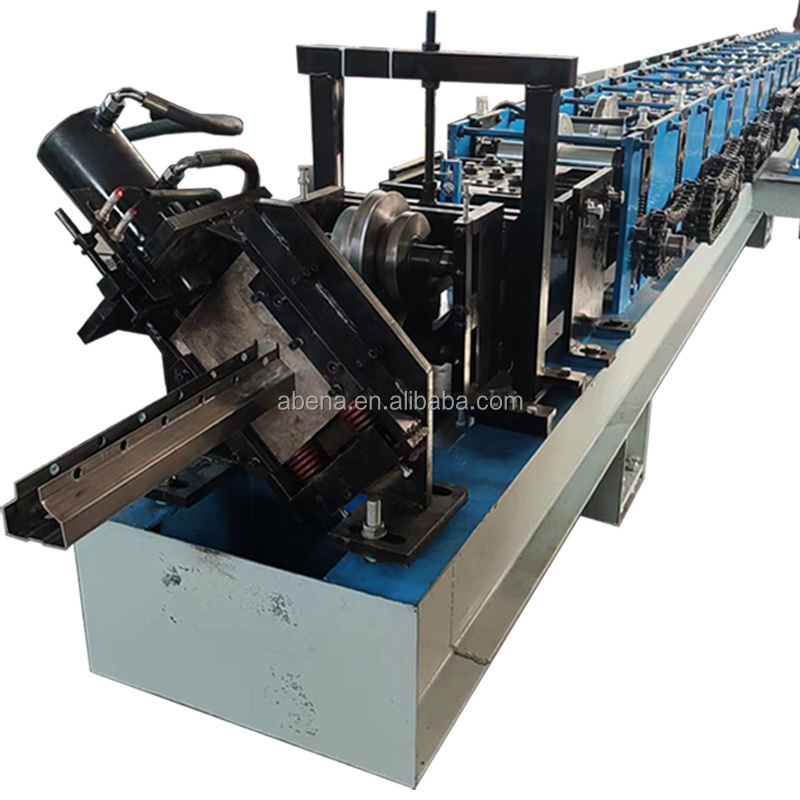 Supermarket Storage Rack Shelf Frame Cold Roll Forming Machine upright rack making machine