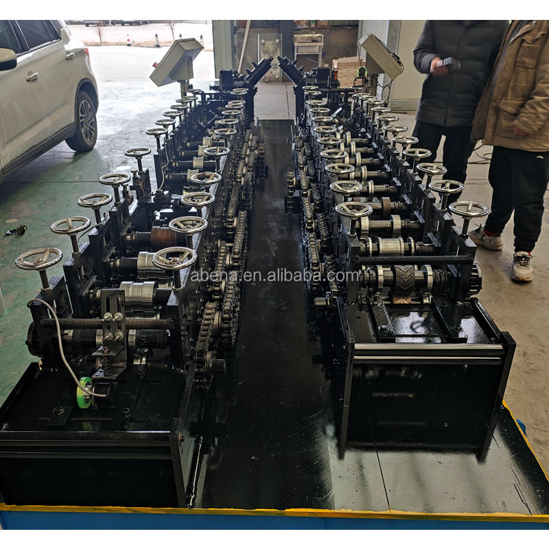 metal CD UD CW UW drywall plaster machine steel profiles stud and track roll forming machine