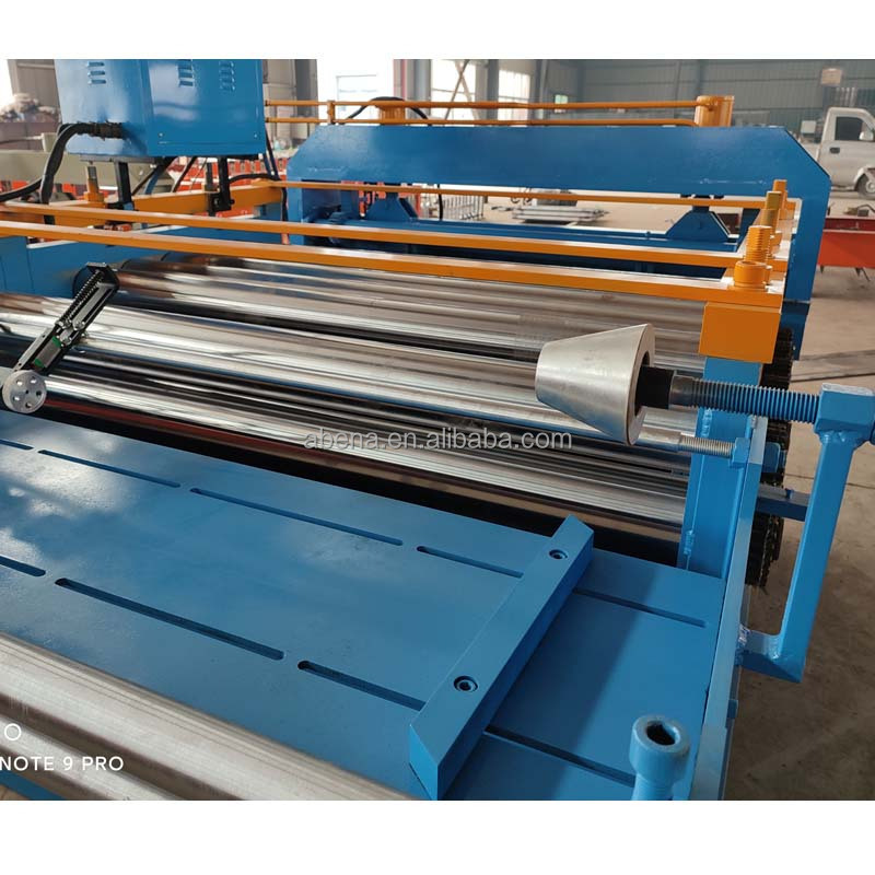 Galvanized Iron Cutting Leveling Roll Forming Machine Steel Coil Flatten Slitting Machine