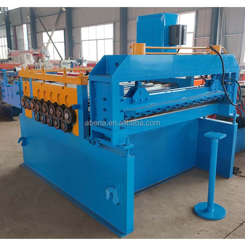 Galvanized Iron Cutting Leveling Roll Forming Machine Steel Coil Flatten Slitting Machine