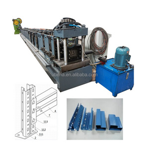 Supermarket Storage Rack Shelf Frame Cold Roll Forming Machine upright rack making machine